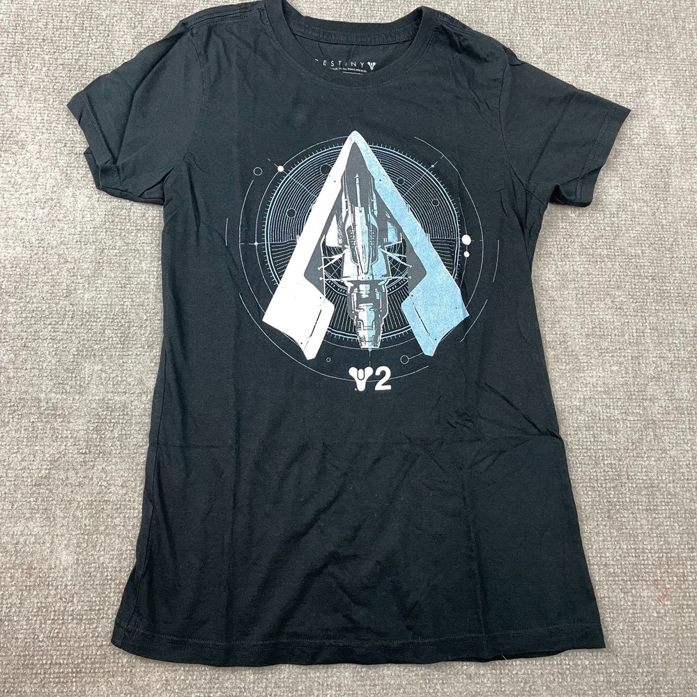 2017 Loot Crate Exclusive Destiny 2 T-Shirt Mens Medium Black Cotton Casual